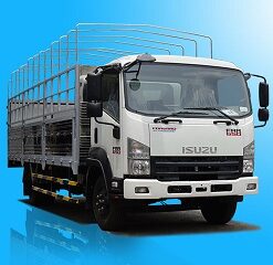 Xe Tải Isuzu FRR90NE4 6.5 Tấn Thùng Bạt