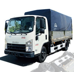 Xe tải Isuzu 2.7 tấn thùng bạt – QKR270