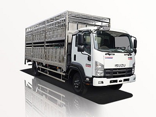 Xe Tải Isuzu FRR90NE4 6.5 Tấn Chở Gia Súc